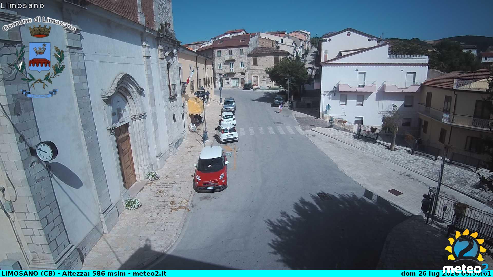 immagine della webcam nei dintorni di Bonefro: webcam Limosano