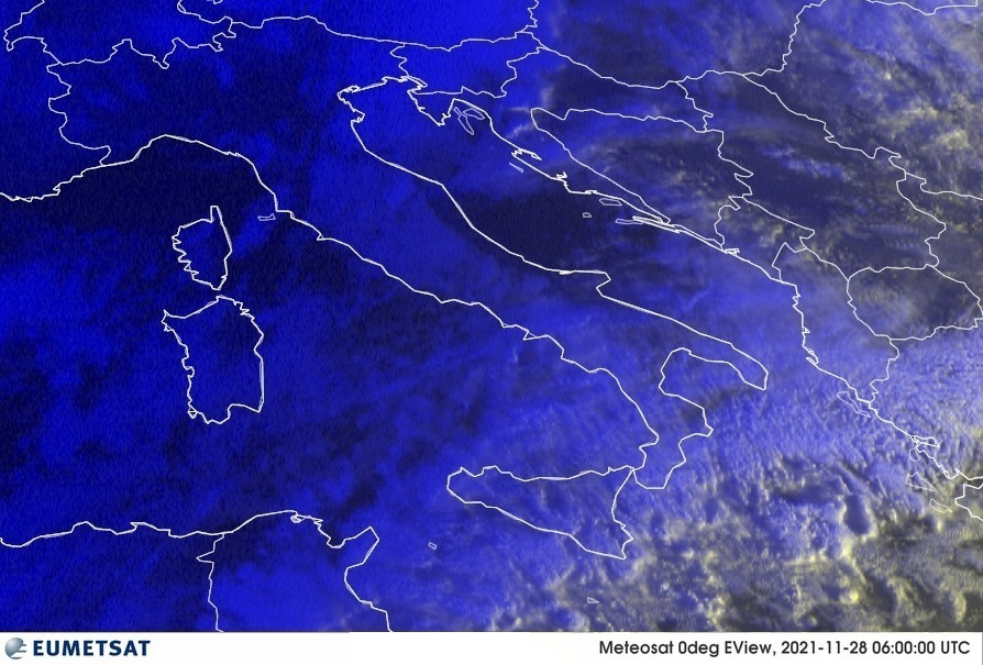 Previsioni Meteo Italia 28-11-2021