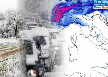 Meteo: gelo e neve. Il NORD si prepara all’ inverno.