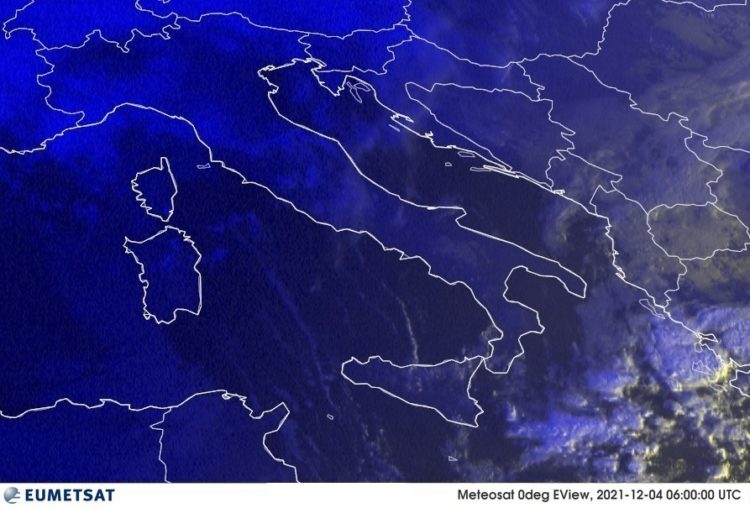 METEO AM, previsioni del tempo in Italia per il giorno 04/12/2021