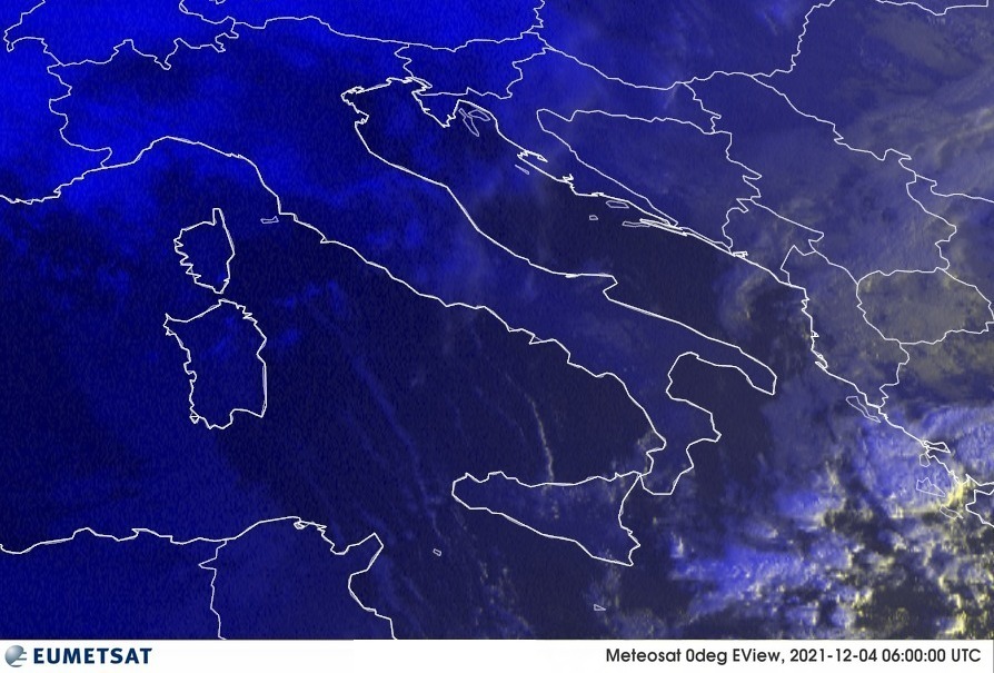 Previsioni Meteo Italia 04-12-2021
