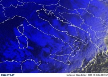 METEO AM, previsioni del tempo in Italia per il giorno 06/12/2021