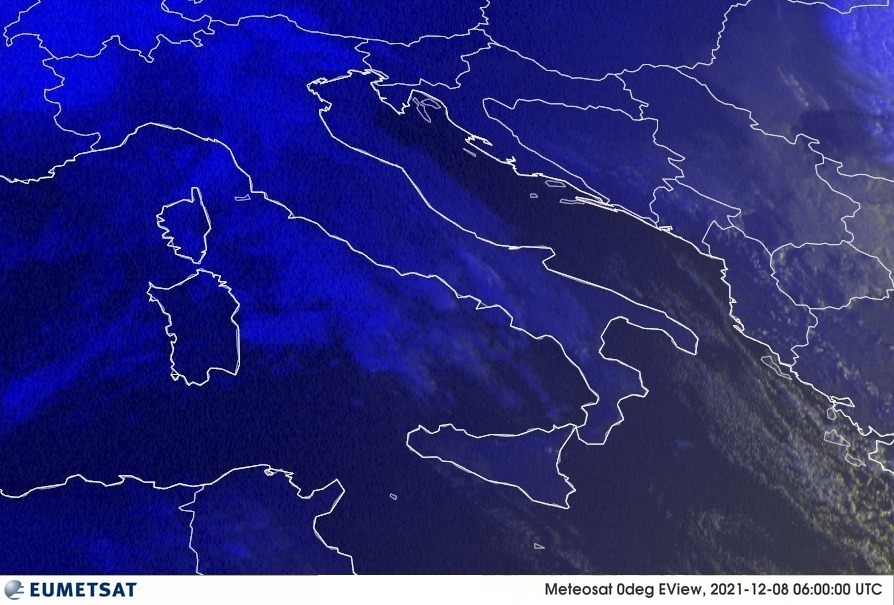 Previsioni Meteo Italia 08-12-2021