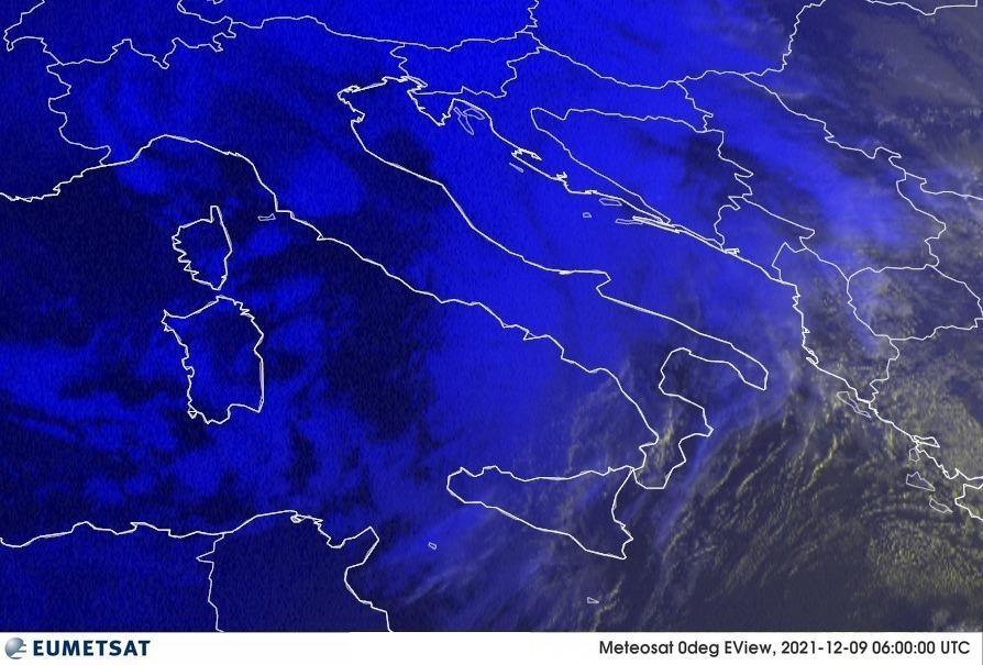Previsioni Meteo Italia 09-12-2021