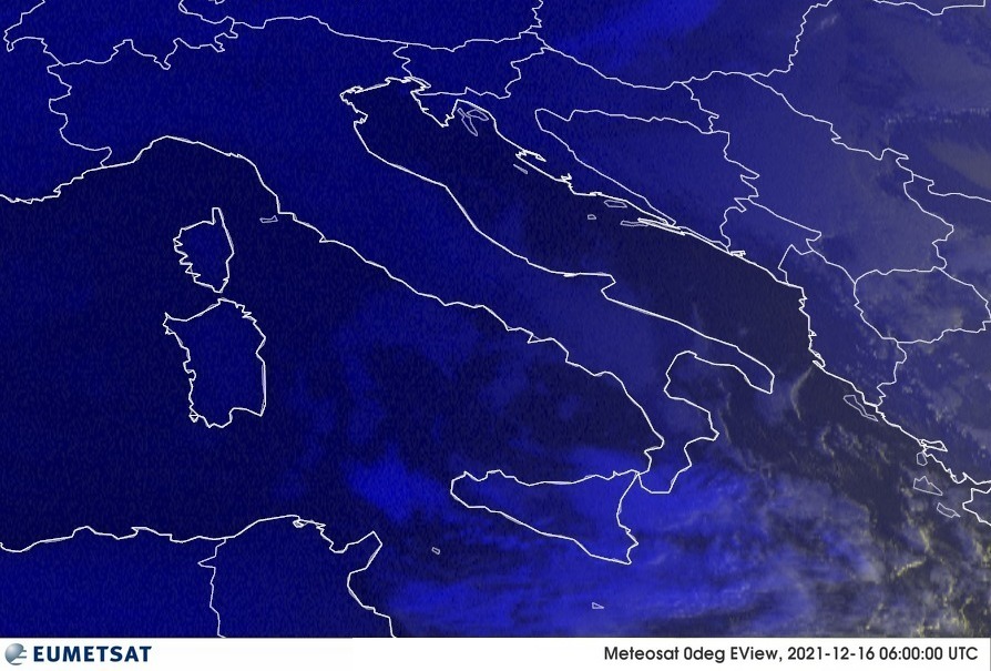 Previsioni Meteo Italia 16-12-2021