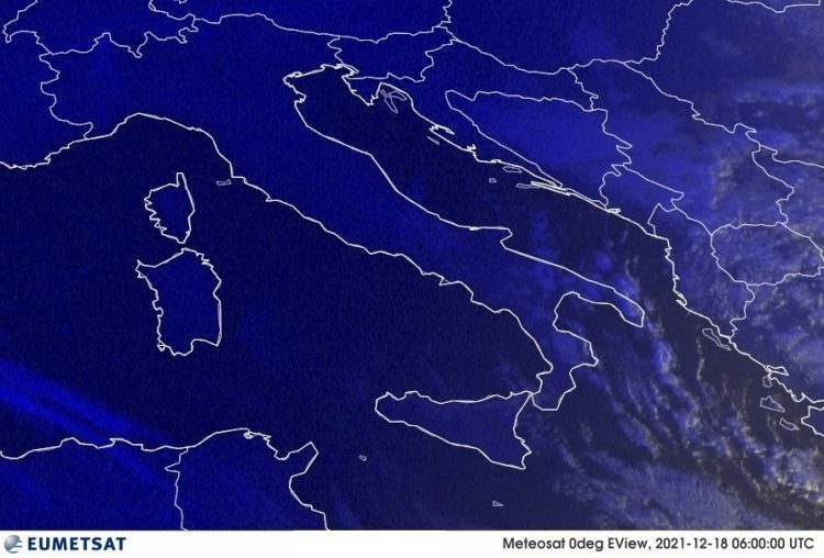 METEO AM, previsioni del tempo in Italia per il giorno 18/12/2021