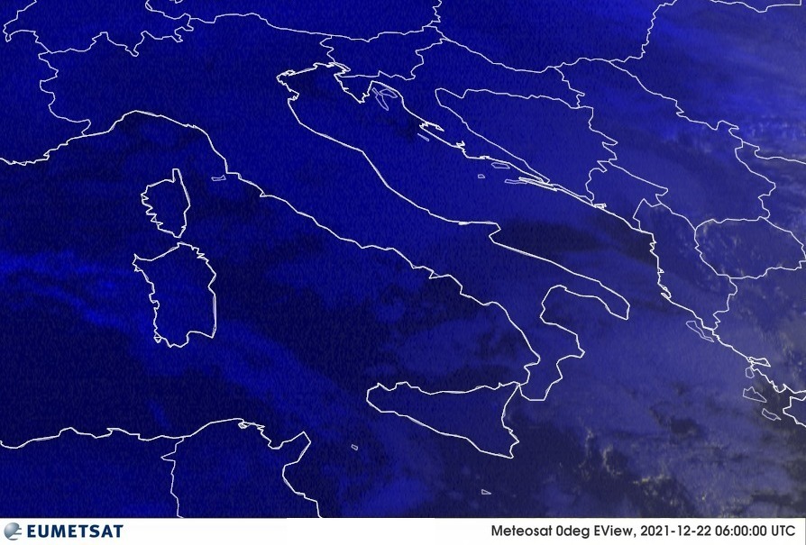 Previsioni Meteo Italia 22-12-2021