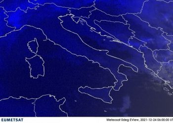 METEO AM, previsioni del tempo in Italia per il giorno 24/12/2021