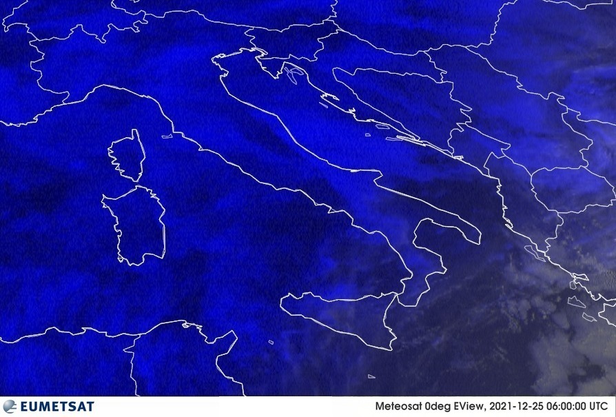 Previsioni Meteo Italia 25-12-2021