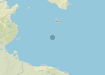 Terremoto Malta [Sea] – Magnitudo (ML) 3.8