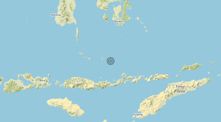 Terremoto Indonesia [Sea] – Magnitudo (ML) 7.1