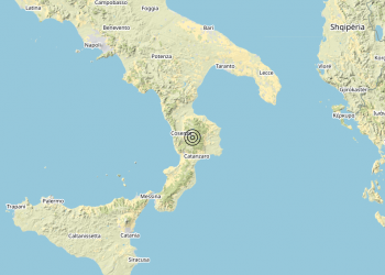Terremoto 8 km NE Panettieri (CS) – Magnitudo (ML) 3.1