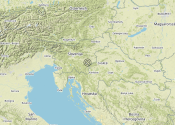 Terremoto Confine Slovenia-Croazia (SLOVENIA, CROAZIA) – Magnitudo (ML) 3.7
