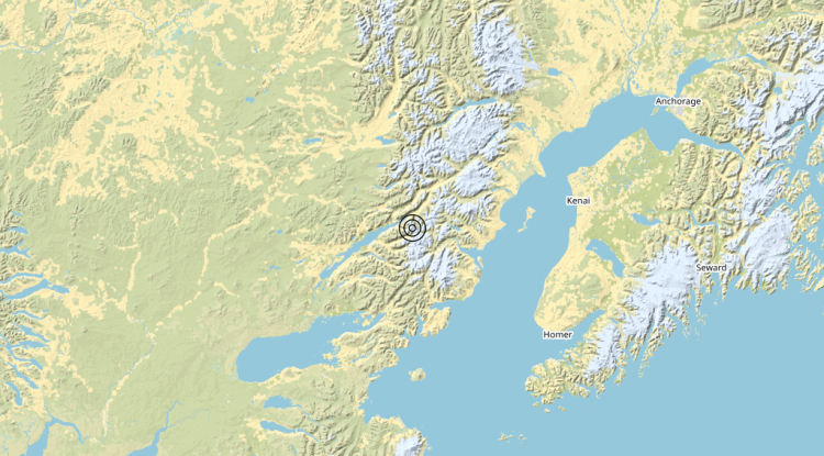 Terremoto Southern Alaska, United States [Land: United States] – Magnitudo (ML) 6.0