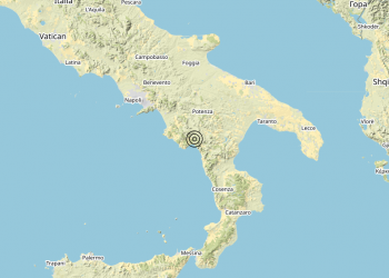 Terremoto 3 km SE Sapri (SA) – Magnitudo (ML) 3.0