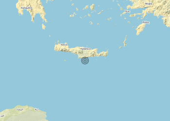 Terremoto Crete, Greece [Sea: Greece] – Magnitudo (ML) 5.5
