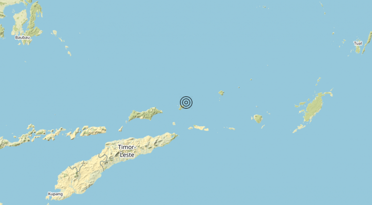 Terremoto Indonesia [Sea] – Magnitudo (ML) 7.3