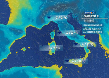 Meteo: aria artica. 8-9-10 gennaio 2022 NEVE a quote BASSE