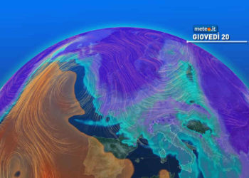 Meteo: previsioni per oggi. Da domani freddo in AUMENTO