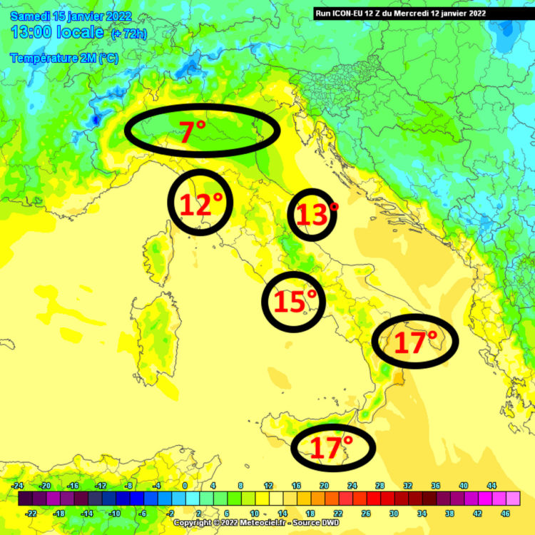 Meteolive: ultime nubi ma nel weekend VALORI PRIMAVERILI