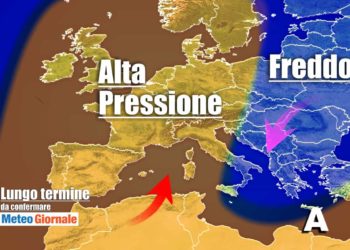 Meteo: lungo termine freddo e nevoso?