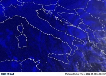METEO AM, previsioni del tempo in Italia per il giorno 08/01/2022