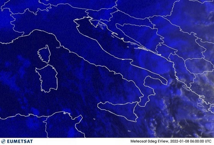 METEO AM, previsioni del tempo in Italia per il giorno 08/01/2022