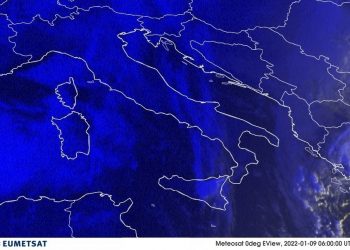 METEO AM, previsioni del tempo in Italia per il giorno 09/01/2022