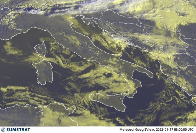 METEO AM, previsioni del tempo in Italia per il giorno 18/01/2022
