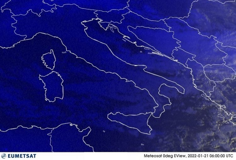 METEO AM, previsioni del tempo in Italia per il giorno 21/01/2022