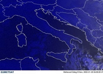 METEO AM, previsioni del tempo in Italia per il giorno 25/01/2022