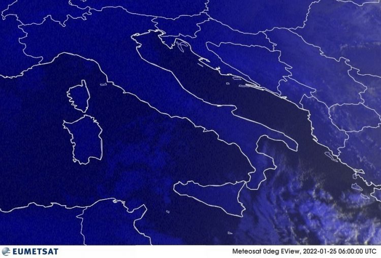 METEO AM, previsioni del tempo in Italia per il giorno 25/01/2022
