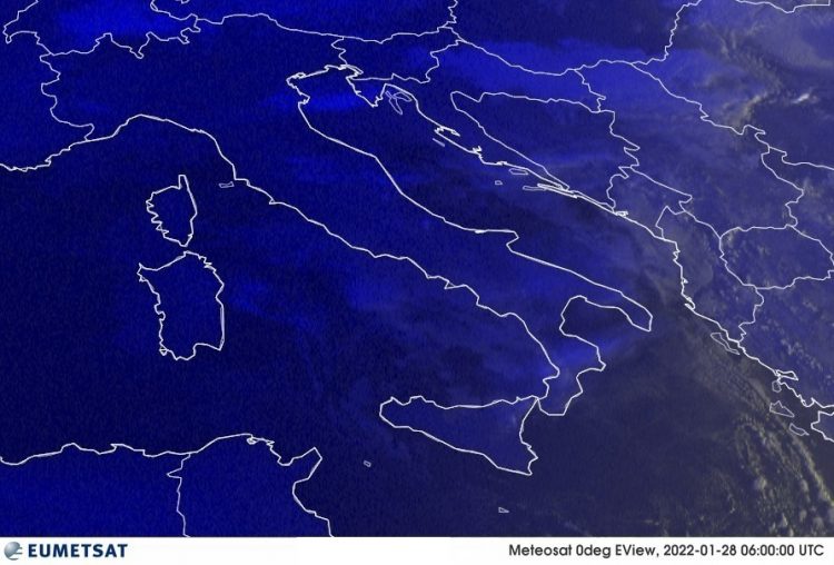 METEO AM, previsioni del tempo in Italia per il giorno 28/01/2022