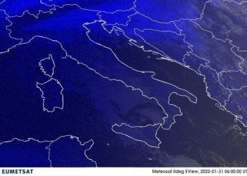 METEO AM, previsioni del tempo in Italia per il giorno 31/01/2022