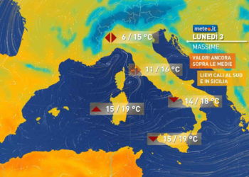 Meteo: oggi ancora caldo in montagna. Calo termico dall’ epifania