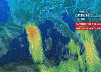 Meteo, oggi vento fino a 120 km/h. Prestare attenzione