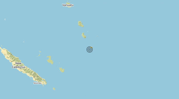 Terremoto Vanuatu Islands [Sea: Vanuatu] – Magnitudo (ML) 6.0