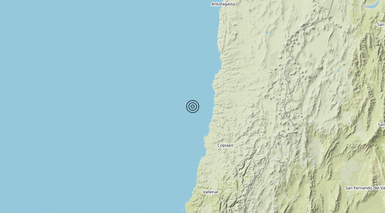Terremoto Chile (Peruvian point of view) [Sea] – Magnitudo (ML) 6.0