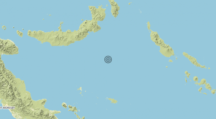 Terremoto Papua New Guinea [Sea] – Magnitudo (ML) 6.1
