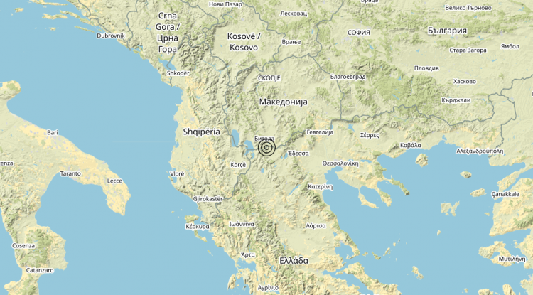 Terremoto Greece – Magnitudo (ML) 5.3