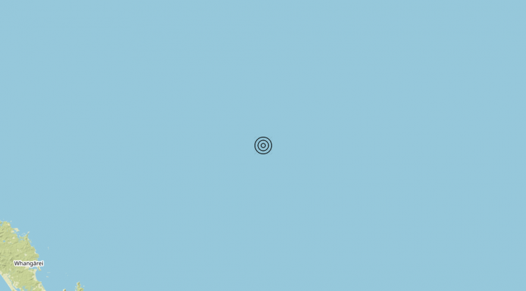 Terremoto New Zealand [Sea] – Magnitudo (ML) 6.1