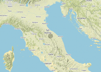 Terremoto 4 km W Frontone (PU) – Magnitudo (ML) 3.0