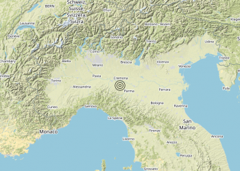 Terremoto 4 km NE Salsomaggiore Terme (PR) – Magnitudo (ML) 3.0