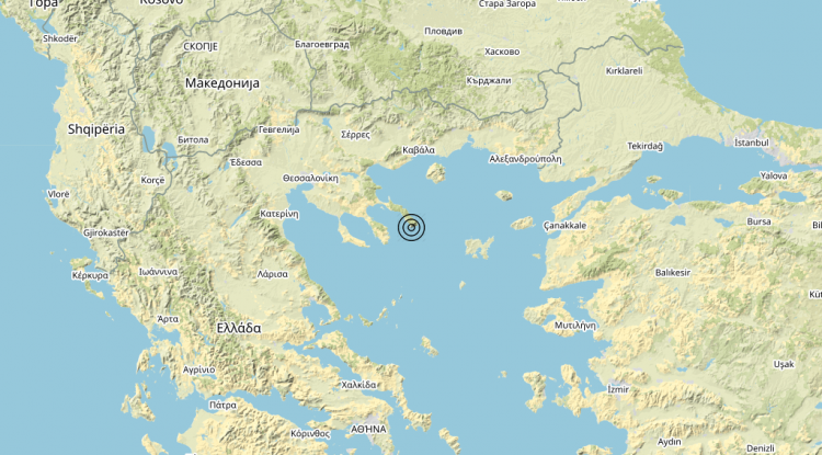 Terremoto Greece [Sea] – Magnitudo (ML) 5.2