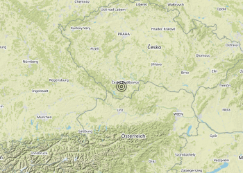 Terremoto Czech Rep. [Land] – Magnitudo (ML) 3.1