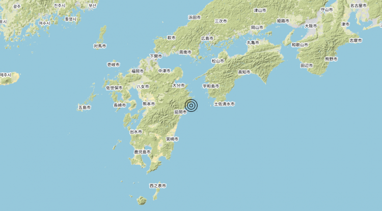 Terremoto Shikoku, Japan [Sea: Japan] – Magnitudo (ML) 6.3