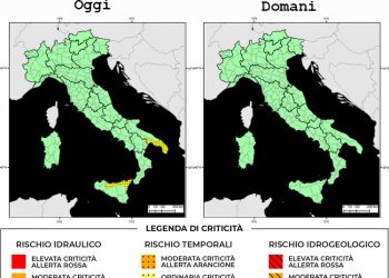 Bollettino di allerta meteo del 16/02/2022