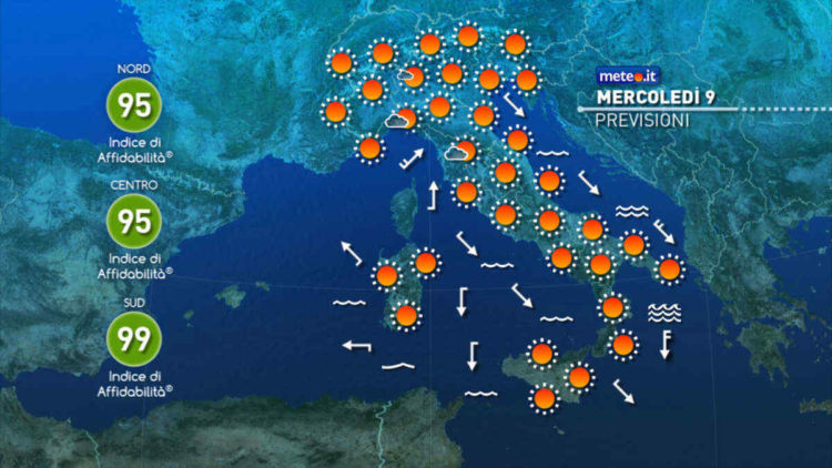 Meteo: rinforza l’ anticiclone domani. Previsioni 9 e 10 febbraio 2022 Meteo: rinforza l’ anticiclone domani. Previsioni 9 e 10 febbraio 2022