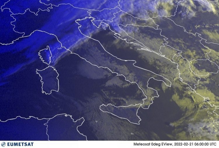METEO AM, previsioni del tempo in Italia per il giorno 21/02/2022