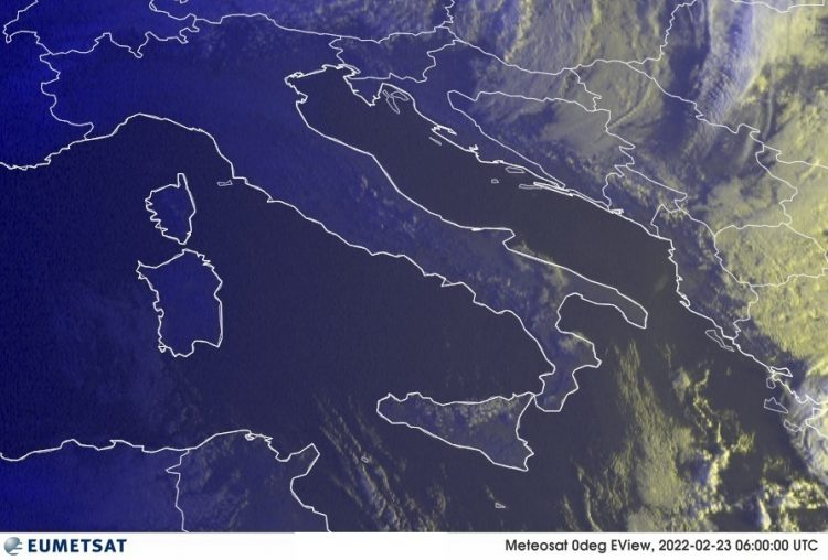 METEO AM, previsioni del tempo in Italia per il giorno 23/02/2022